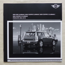 Lade das Bild in den Galerie-Viewer, Mini Clubman Cooper S - Preisliste MJ 2010 - Prospekt Brochure 03.2010
