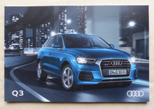 Lade das Bild in den Galerie-Viewer, Audi Q3 TFSI TDI quattro MJ 2017 - Prospekt Brochure 04.2016
