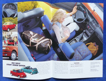 Lade das Bild in den Galerie-Viewer, Fiat Punto Cabrio MJ 1999 - Prospekt Brochure + Daten &amp; Ausstattungen 04.1998
