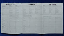 Lade das Bild in den Galerie-Viewer, Fiat Punto Cabrio MJ 1999 - Prospekt Brochure + Daten &amp; Ausstattungen 04.1998
