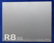 Lade das Bild in den Galerie-Viewer, Audi R8 Coupe Spyder - Preisliste MJ 2012 - Prospekt Brochure 12.2011
