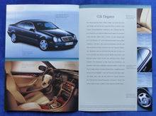 Lade das Bild in den Galerie-Viewer, Mercedes-Benz CLK Coupe Sport &amp; Elegance MJ 1997 - Prospekt Brochure 01.1997
