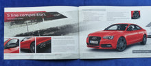Lade das Bild in den Galerie-Viewer, Audi A5 Coupe S line competition MJ 2013 - Prospekt Brochure 04.2012
