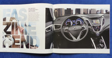 Lade das Bild in den Galerie-Viewer, Hyundai Veloster City-Coupe MJ 2013 - Prospekt Brochure + Preisliste 02.2013
