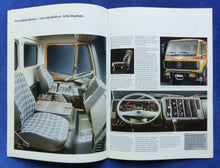 Lade das Bild in den Galerie-Viewer, Mercedes Baustellenfahrzeuge Mittelschwere Klasse - Prospekt Brochure 03.1991
