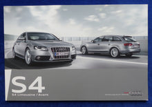 Lade das Bild in den Galerie-Viewer, Audi S4 Limousine Avant 3.0 TFSI quattro MJ 2010 - Prospekt Brochure 09.2009

