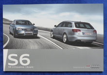Lade das Bild in den Galerie-Viewer, Audi S6 Limousine &amp; Avant 5.2 FSI quattro MJ 2010 - Prospekt Brochure 09.2009

