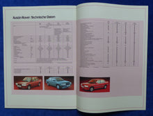 Lade das Bild in den Galerie-Viewer, Rover Serie 200 213 S SE 216 Vitesse - Prospekt Brochure 1984
