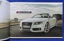 Lade das Bild in den Galerie-Viewer, Audi S5 Cabrio 3.0 V6 TFSI 333 PS quattro MJ 2011 - Prospekt Brochure 10.2010
