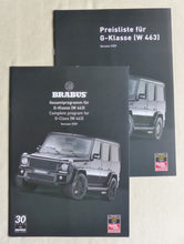Lade das Bild in den Galerie-Viewer, Brabus Mercedes G-Klasse AMG MJ 2010 - Prospekt Brochure + Preisliste 09.2009
