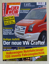 Lade das Bild in den Galerie-Viewer, TDS-invents ELW 1 auf VW Crafter - Sonderdruck Feuerwehr-Magazin 7/2006
