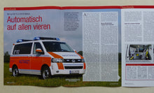 Lade das Bild in den Galerie-Viewer, NEF Notarzt auf VW Transporter T5 - Sonderdruck Rettungsmagazin 1/2011
