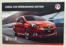 Lade das Bild in den Galerie-Viewer, Vauxhall 2012 Corsa VXR Nürburgring - UK-Prospekt Brochure 06.2011 England

