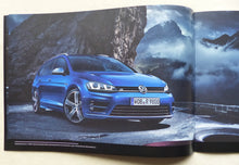 Lade das Bild in den Galerie-Viewer, VW Golf R Variant TSI 4Motion 300 PS MJ 2016 - Prospekt Brochure 05.2015
