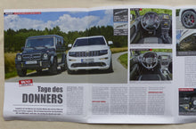 Lade das Bild in den Galerie-Viewer, Jeep Grand Cherokee SRT Mercedes G 63 AMG - Sonderdruck Off Road Magazin 09.2014
