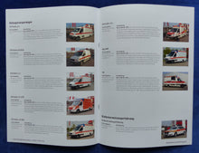 Lade das Bild in den Galerie-Viewer, Gerken Feuerwehr Einsatzfahrzeuge 2012 KTW ELW RTW NEF - Prospekt Brochure 2011

