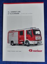Lade das Bild in den Galerie-Viewer, Rosenbauer Compact LF 10/6 Straße Feuerwehr MAN TGL - Prospekt Brochure 2010
