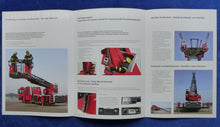 Lade das Bild in den Galerie-Viewer, Metz Drehleiter L32 Feuerwehr MB Econic 1833 - Prospekt Brochure 2010
