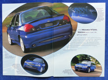 Lade das Bild in den Galerie-Viewer, Ford Mondeo ST200 MJ 2000 - Prospekt Brochure 12.1999
