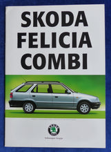 Lade das Bild in den Galerie-Viewer, Skoda Felicia Combi MJ 1997 - Prospekt Brochure 10.1996
