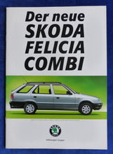 Lade das Bild in den Galerie-Viewer, Skoda Felicia Combi MJ 1996 - Prospekt Brochure 09.1995

