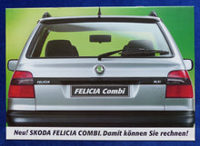 Lade das Bild in den Galerie-Viewer, Skoda Felicia Combi MJ 1996 - Prospekt Brochure 06.1995
