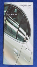 Lade das Bild in den Galerie-Viewer, Lexus GS 430 300 - Preisliste MJ 2001 - Prospekt Brochure 10.2000
