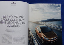 Lade das Bild in den Galerie-Viewer, Volvo V40 Cross Country MJ 2015 - Prospekt Brochure 11.2014
