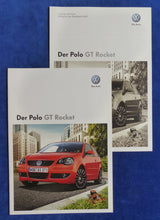 Lade das Bild in den Galerie-Viewer, VW Polo GT Rocket MJ 2009 - Prospekt Brochure + Preisliste 10.2008
