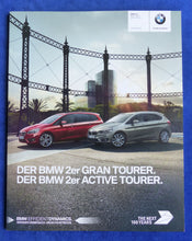 Lade das Bild in den Galerie-Viewer, BMW 2er Gran Active Tourer 220i Typ F46 F45 MJ 2016 - Prospekt Brochure 01.2016
