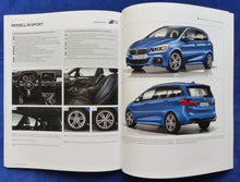 Lade das Bild in den Galerie-Viewer, BMW 2er Gran Active Tourer 220i Typ F46 F45 MJ 2016 - Prospekt Brochure 01.2016
