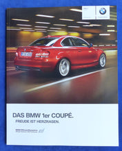Lade das Bild in den Galerie-Viewer, BMW 1er Coupe 135i Typ E82 MJ 2011 - Prospekt Brochure 02.2010
