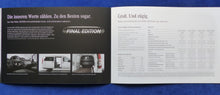 Lade das Bild in den Galerie-Viewer, Mercedes-Benz Vito Final Edition Typ 639 MJ 2014 - Prospekt Brochure 03.2014

