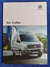 Lade das Bild in den Galerie-Viewer, VW Crafter Kombi Kastenwagen Pritschenwagen MJ 2017 - Prospekt Brochure 06.2016
