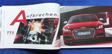 Lade das Bild in den Galerie-Viewer, Audi TT TTS Coupe &amp; Roadster MJ 2015 - Prospekt Brochure 10.2014
