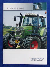 Lade das Bild in den Galerie-Viewer, Fendt 400 411 412 414 415 Vario Traktor - Prospekt Brochure 08.2006

