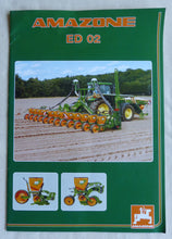 Lade das Bild in den Galerie-Viewer, Amazone Einzelkornsägerät ED 302 452 602 902 - Prospekt Brochure 11.2003
