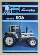 Lade das Bild in den Galerie-Viewer, Lamborghini Traktor 1106 - Prospekt Brochure 02.1989
