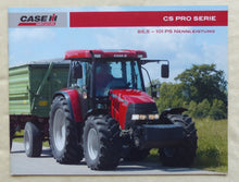 Lade das Bild in den Galerie-Viewer, Case Traktoren CS Pro Serie 85 95 105 - Prospekt Brochure 04.2008
