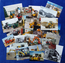 Lade das Bild in den Galerie-Viewer, Konvolut 28 Pressefotos press photos Bagger JCB Gehl Bobcat Hanix Manitou
