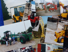 Lade das Bild in den Galerie-Viewer, Konvolut 28 Pressefotos press photos Bagger JCB Gehl Bobcat Hanix Manitou
