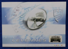 Lade das Bild in den Galerie-Viewer, PGO Cevennes - Porsche 356A Replika - Prospekt Brochure 2008 Frankreich
