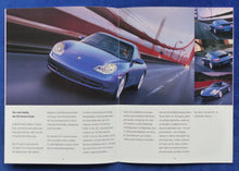 Lade das Bild in den Galerie-Viewer, Porsche Modelle 1999 Boxster 911 Carrera Cabrio 996 - Prospekt Brochure 07.1998
