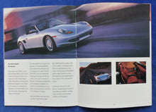 Lade das Bild in den Galerie-Viewer, Porsche Modelle 1999 Boxster 911 Carrera Cabrio 996 - Prospekt Brochure 07.1998
