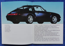 Lade das Bild in den Galerie-Viewer, Porsche 911 Carrera 4 Typ 993 Vierradantrieb MJ 1995 - Prospekt Brochure 09.1994
