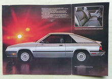 Lade das Bild in den Galerie-Viewer, Plymouth 1984 Turismo Duster - US-Prospekt Brochure 1983 USA Großformat
