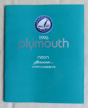 Lade das Bild in den Galerie-Viewer, Plymouth 1996 Neon Breeze Voyager Prowler Concept - US-Prospekt Brochure 08.1995
