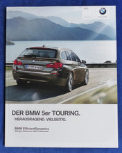 Lade das Bild in den Galerie-Viewer, BMW 5er Touring 550i M 550d Typ F11 MJ 2014 - Prospekt Brochure 01.2014
