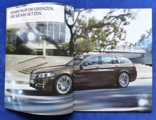 Lade das Bild in den Galerie-Viewer, BMW 5er Touring 550i M 550d Typ F11 MJ 2014 - Prospekt Brochure 01.2014

