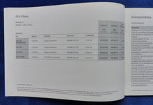 Lade das Bild in den Galerie-Viewer, Mercedes SLK-Klasse SLK 55 AMG - Preisliste MJ 2010 - Prospekt Brochure 01.2010
